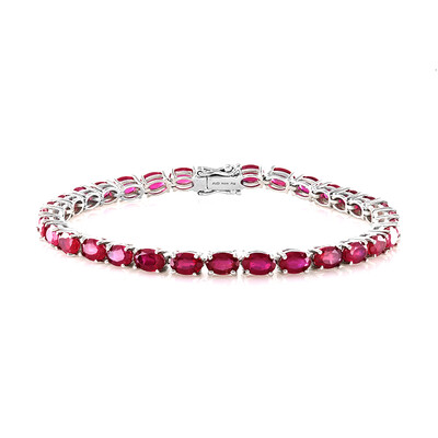 Bracciale in argento con Rubino del Madagascar