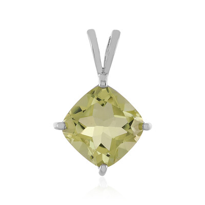 Ciondolo in argento con Quarzo Limone