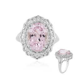 Anello in argento con Kunzite