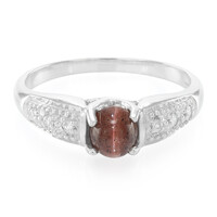 Anello in argento con Scapolite Occhio di Gatto