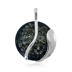 Ciondolo in argento con Ambra Baltica