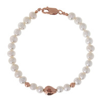 Bracciale in argento con Perla di Acqua Dolce (Joias do Paraíso)