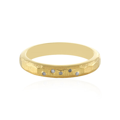 Anello in argento con Diamante I3 (I)