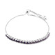 Bracciale in argento con Ametista