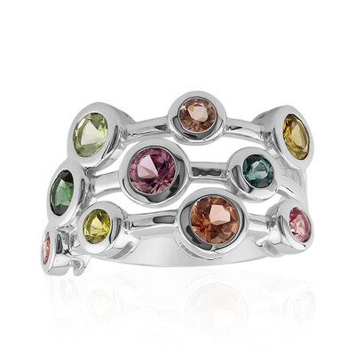 Anello in argento con Tormalina (Pallanova)