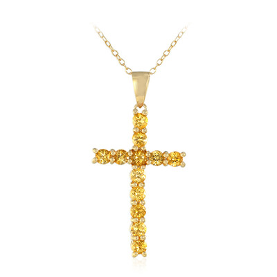 Collana in argento con Citrino