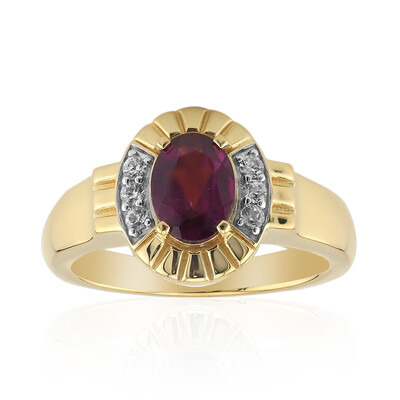 Anello in argento con Rodolite della Rift Valley (Remy Rotenier)
