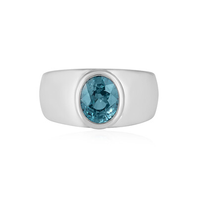 Anello da uomo in argento con Zircone Ratanakiri