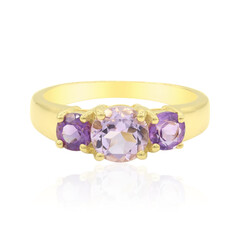 Anello in argento con Ametista Rose de France