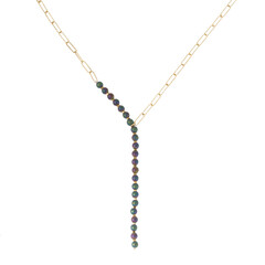 Collana in argento con Ematite Mistica