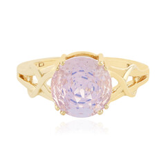 Anello in oro con Quarzo Lavanda (PHANTASIA)