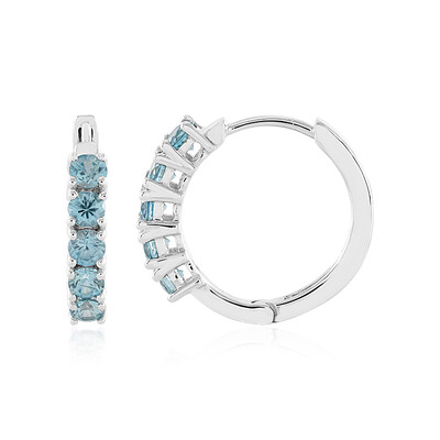 Orecchini in argento con Zircone Ratanakiri