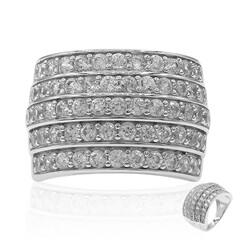 Anello in argento con Zircone