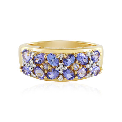 Anello in argento con Tanzanite