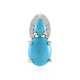 Ciondolo in argento con Turchese Sleeping Beauty