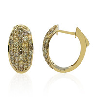 Orecchini in oro con Diamante Fancy SI2 (CIRARI)