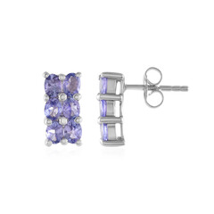 Orecchini in argento con Tanzanite