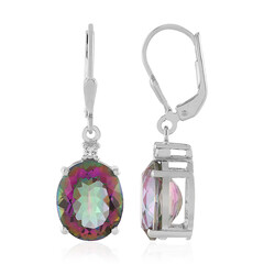 Orecchini in argento con Quarzo Mistico