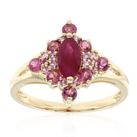 Anello in oro con Rubino