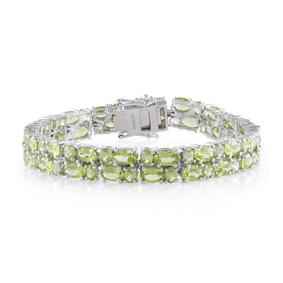 Bracciale in argento con Peridoto