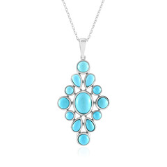 Ciondolo in argento con Turchese Sleeping Beauty
