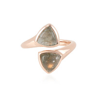 Anello in argento con Labradorite Ramata Maniry (KM by Juwelo)