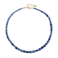 Collana in argento con Cianite del Nepal