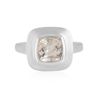 Anello in argento con Quarzo Rutilato