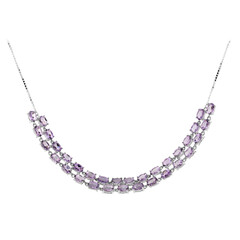 Collana in argento con Ametista
