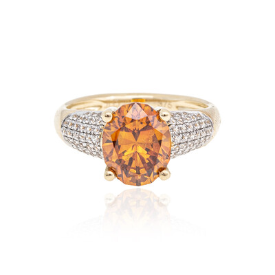 Anello in oro con Sfalerite