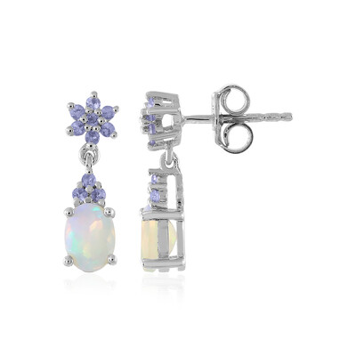 Orecchini in argento con Opale di Welo