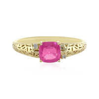 Anello in oro con Zaffiro Rosa del Madagascar (Ornaments by de Melo)