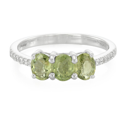 Anello in argento con Tormalina Paraíba