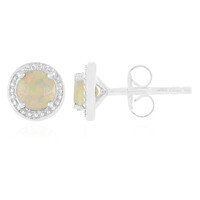 Orecchini in argento con Opale di Welo