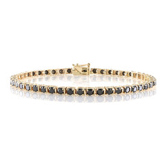 Bracciale in oro con Diamante Nero (de Melo)