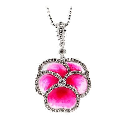 Collana in argento con Zircone (Dallas Prince Designs)