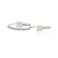 Anello in argento con Opale di Welo (de Melo)