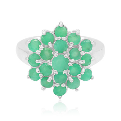 Anello in argento con Smeraldo