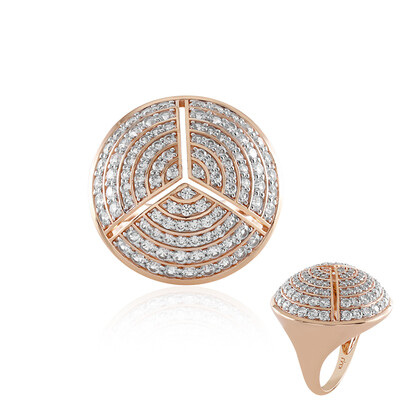 Anello in argento con Zircone (KM by Juwelo)