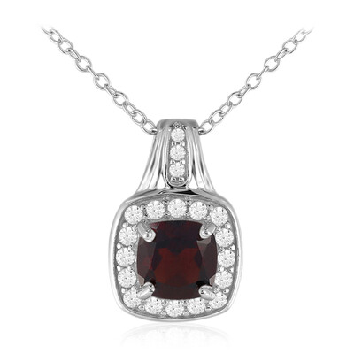 Collana in argento con Granato