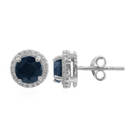 Orecchini in argento con Topazio Blu Londra