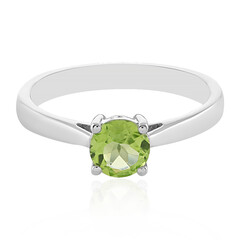 Anello in argento con Peridoto