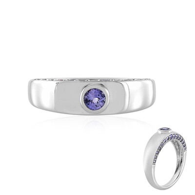 Anello in oro con Tanzanite (KM by Juwelo)