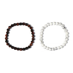 Bracciale con Occhio di Tigre Rosso