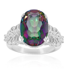 Anello in argento con Quarzo Mistico