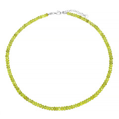 Collana in argento con Peridoto