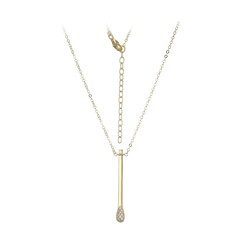 Collana in argento con Zircone (Adela Silber)