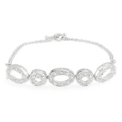Bracciale in argento con Zircone