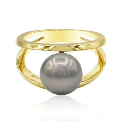 Anello in argento con Perla Tahitiana (TPC)