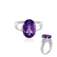 Anello in argento con Ametista